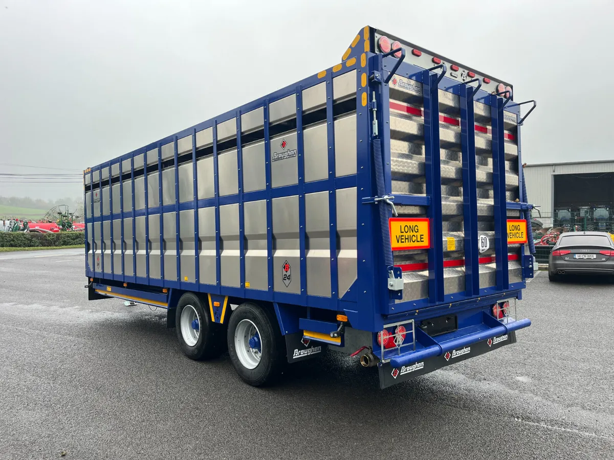 Broughan 24ft Aluminium Livestock Trailer 🐄 STOCK - Image 4