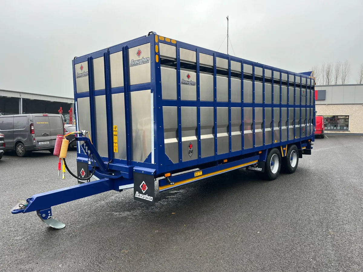 Broughan 24ft Aluminium Livestock Trailer 🐄 STOCK - Image 2