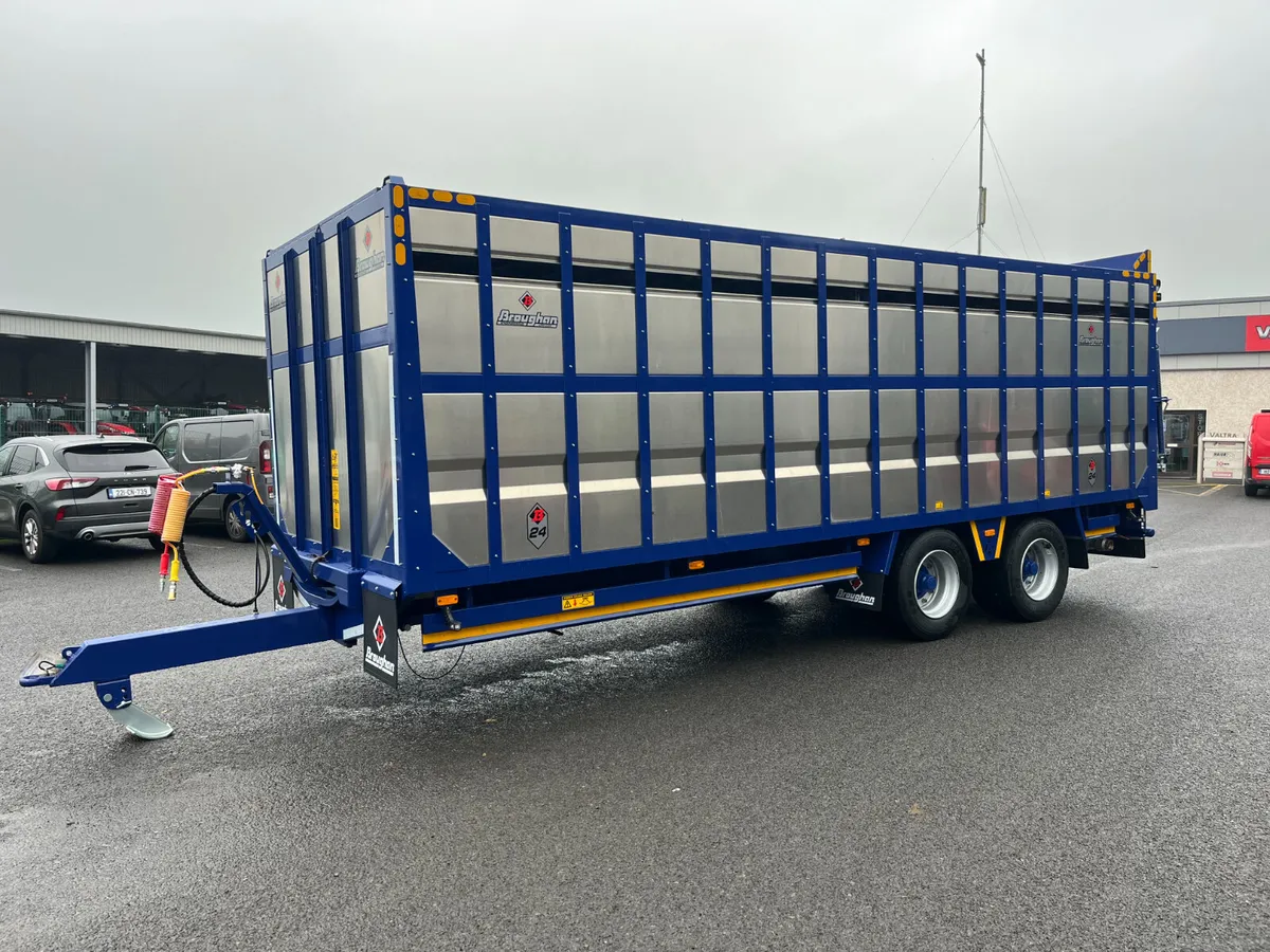 Broughan 24ft Aluminium Livestock Trailer 🐄 STOCK - Image 1