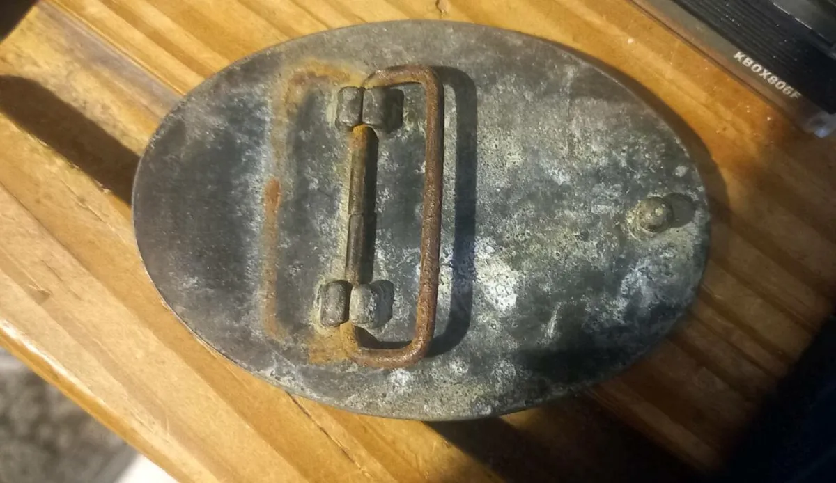 Vintage 1980's American Eagle Belt Buckle - Image 2