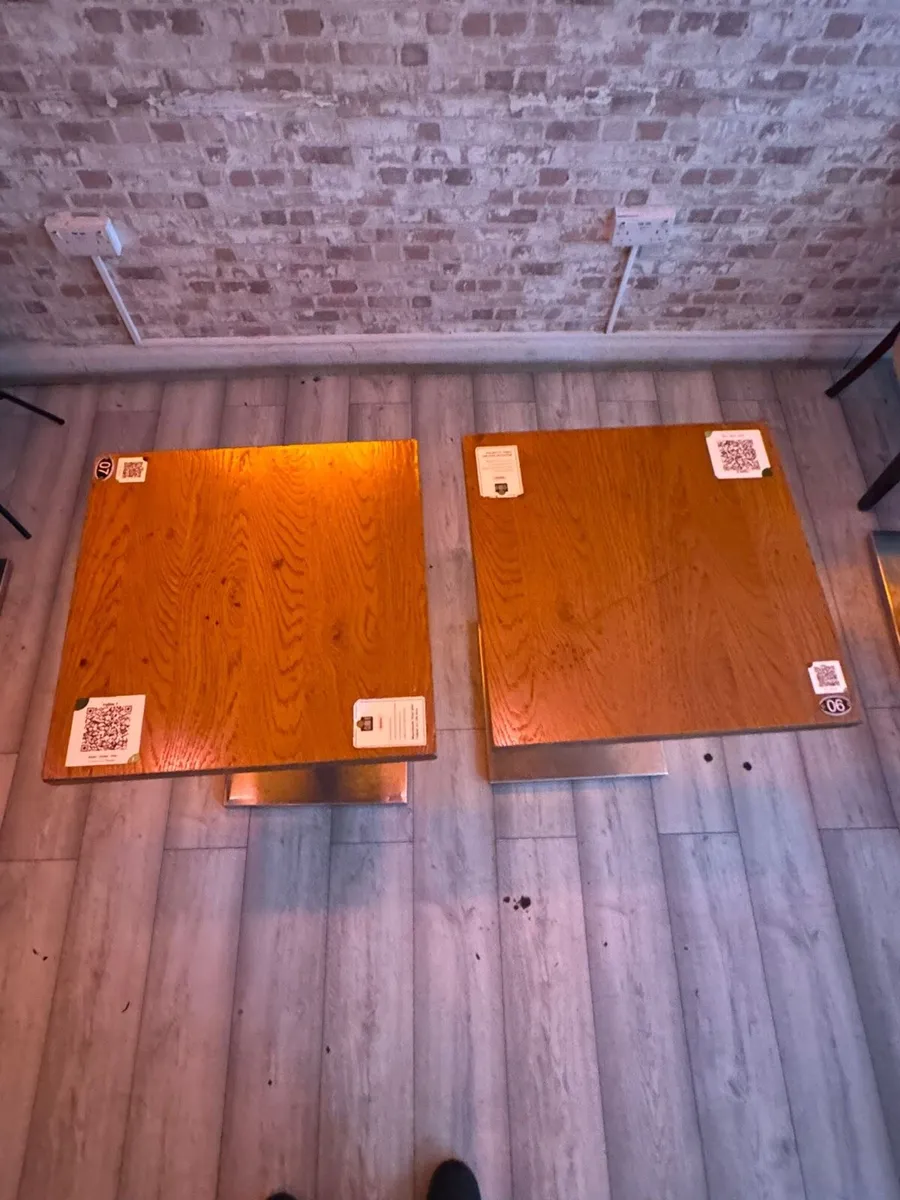 Cafe/restaurant table - Image 2
