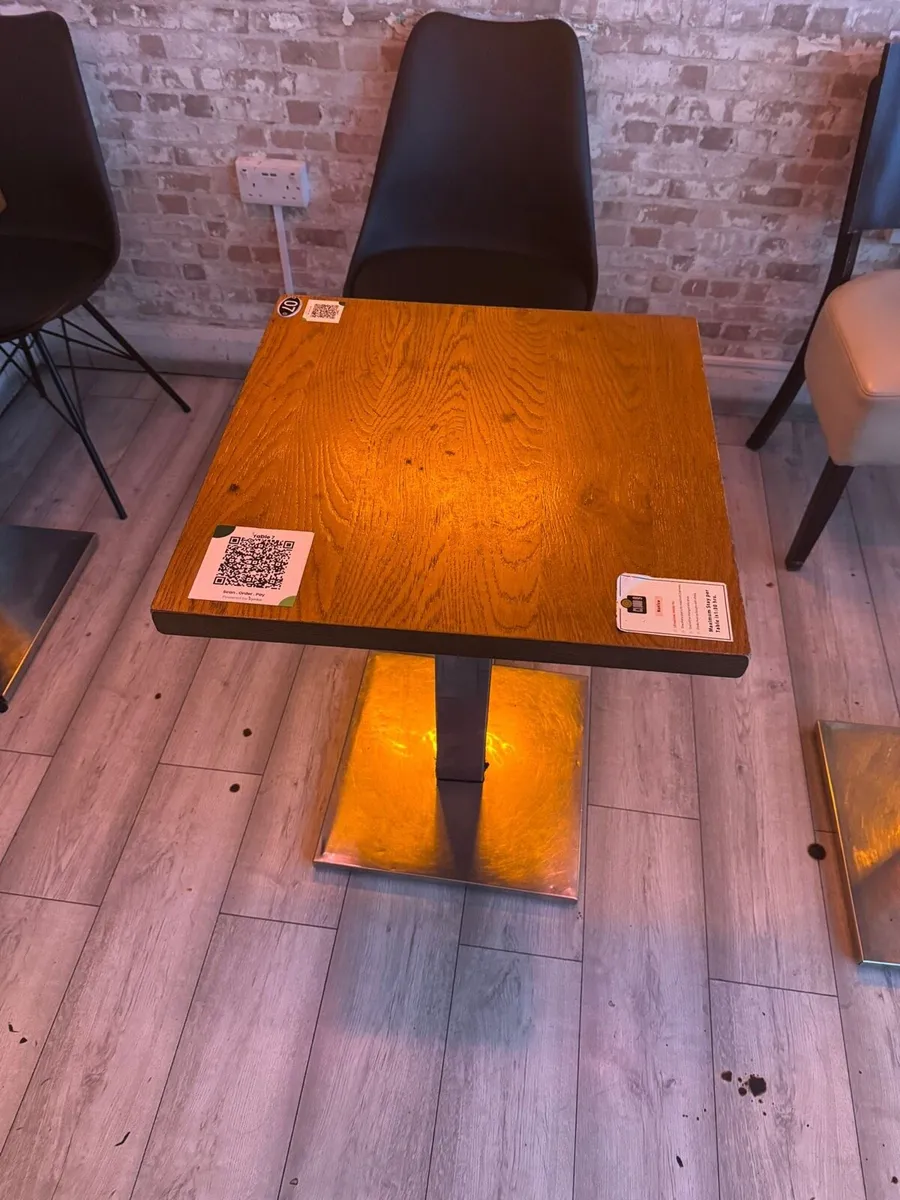 Cafe/restaurant table - Image 4