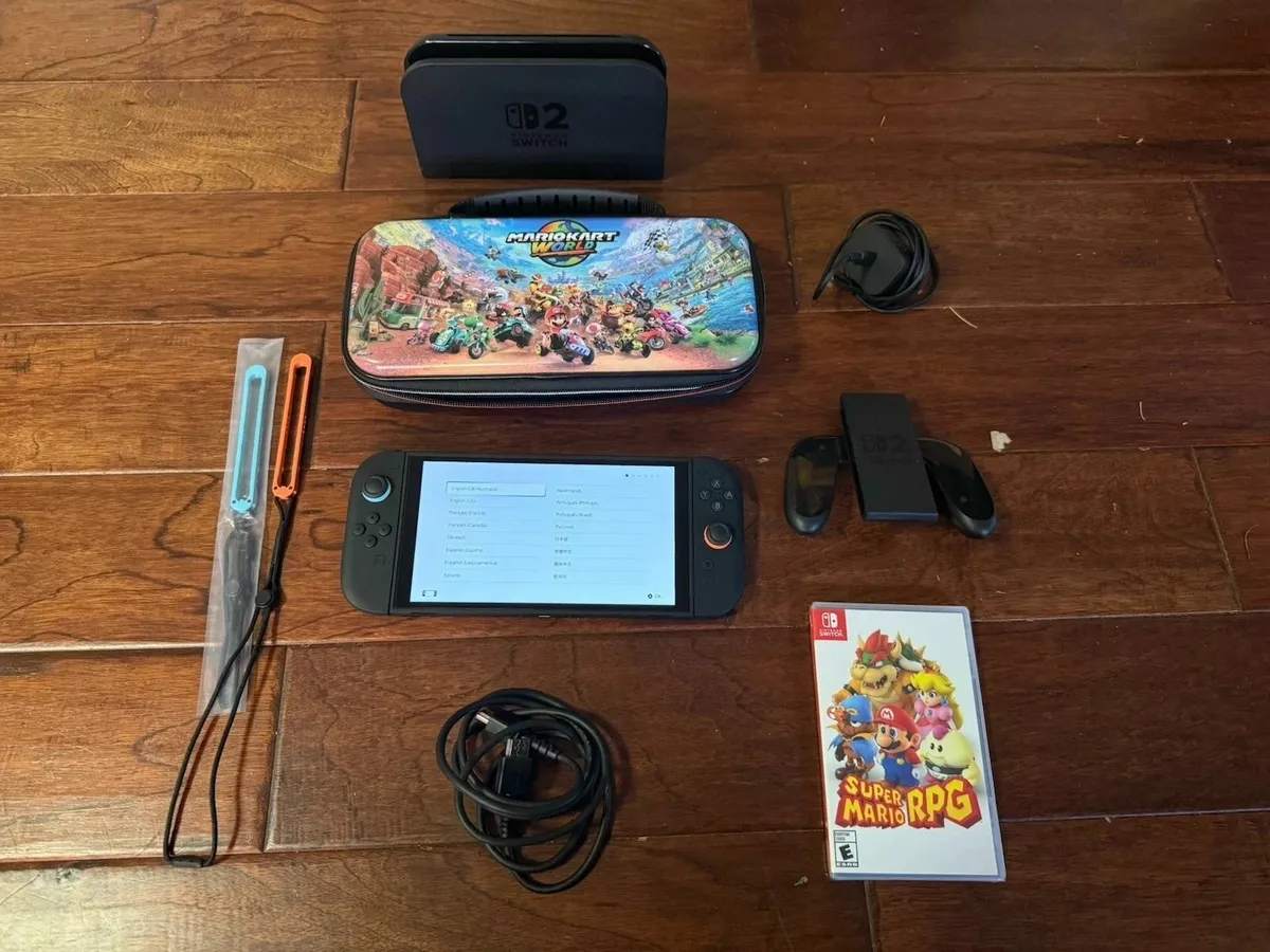 Nintendo Switch 2 System with sealed Super Mario - Image 1