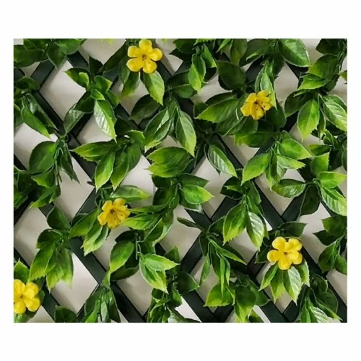 Wonder-Wal Yellow Flower P.E. Leaf Expandable Trel