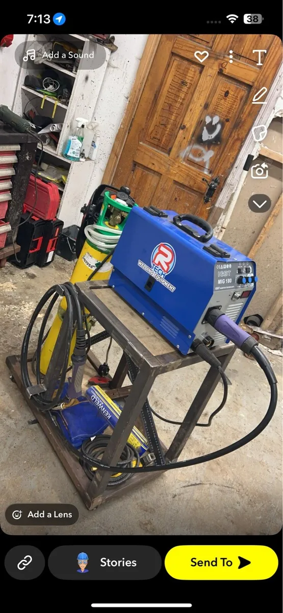 welder and saw job lot - Image 1