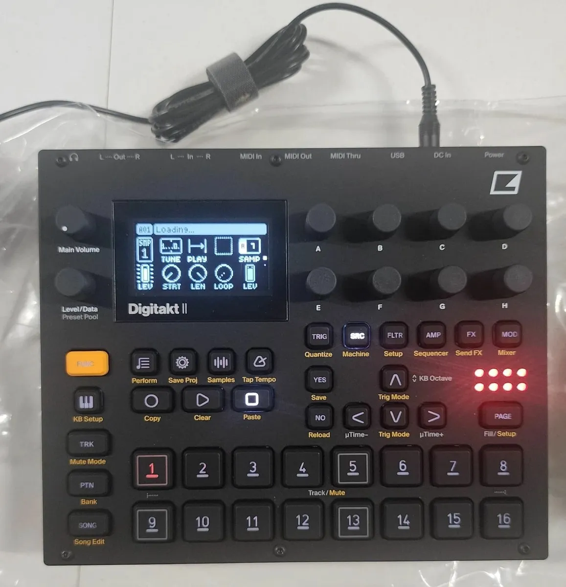 Elektron Digitakt II 16-Track Drum Computer - Image 2