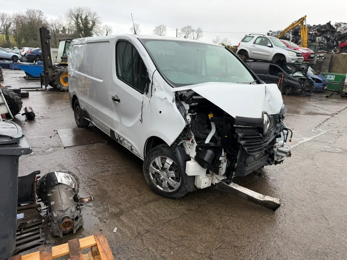 Breaking 2017 Renault traffic 1.6 - Image 1
