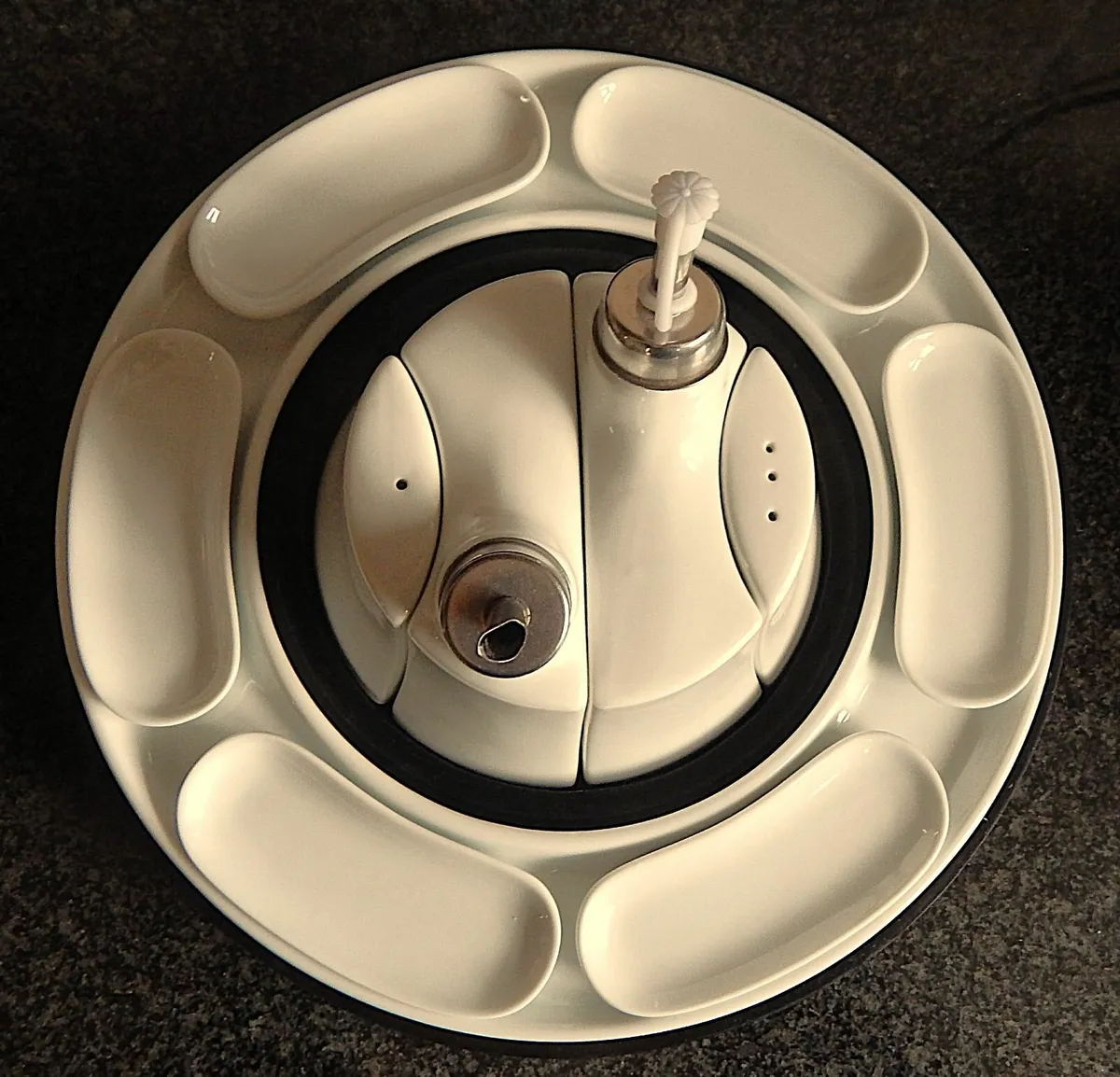 Meadows & Byrne 12 Piece Porcelain Condiment Set - Image 3