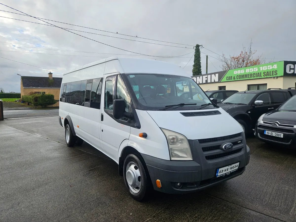 2008 FORD TRANSIT 17 SEATER TWIN WHEEL - Image 1