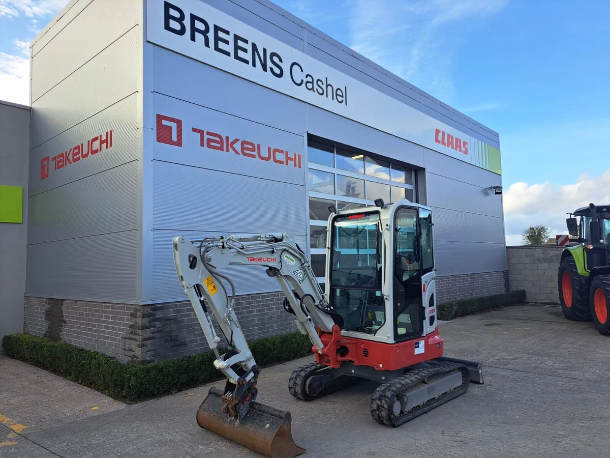 Takeuchi TB325R Mini Digger - Image 1