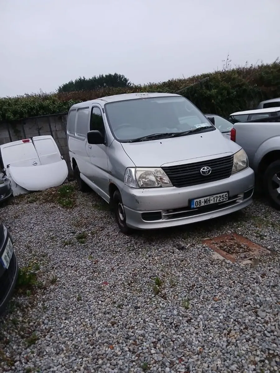 2008 Toyota Hiace Swb Timing Belt Snapped - Image 1
