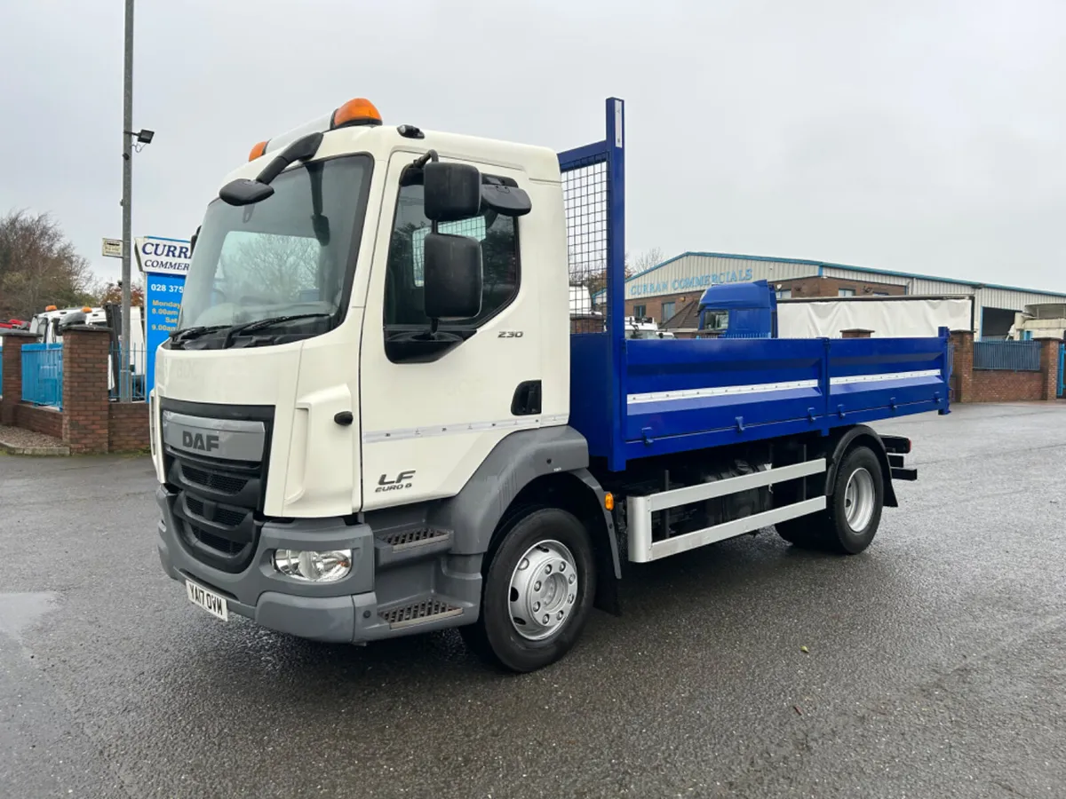 2017 Daf lf230 14 ton new tipper body - Image 1