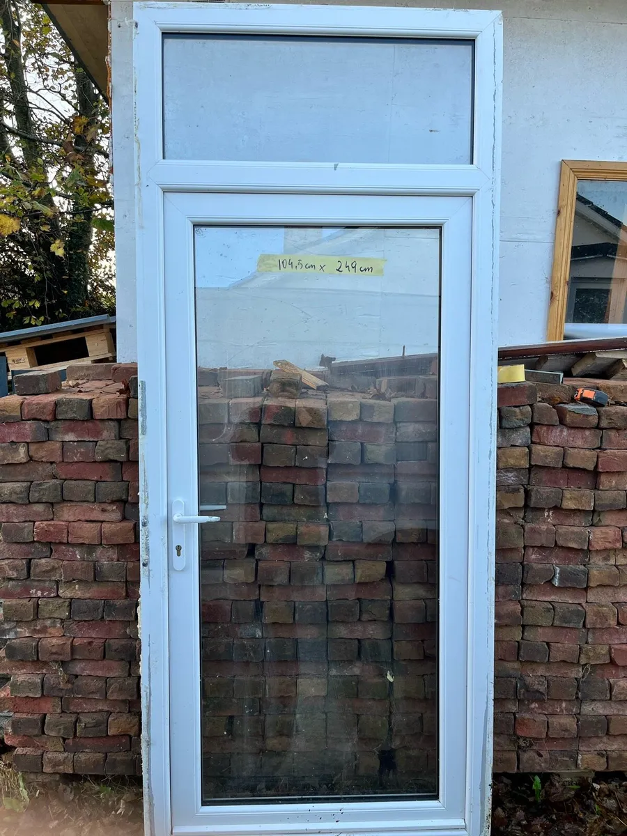 Pvc door with key can deliver Ennis Galway