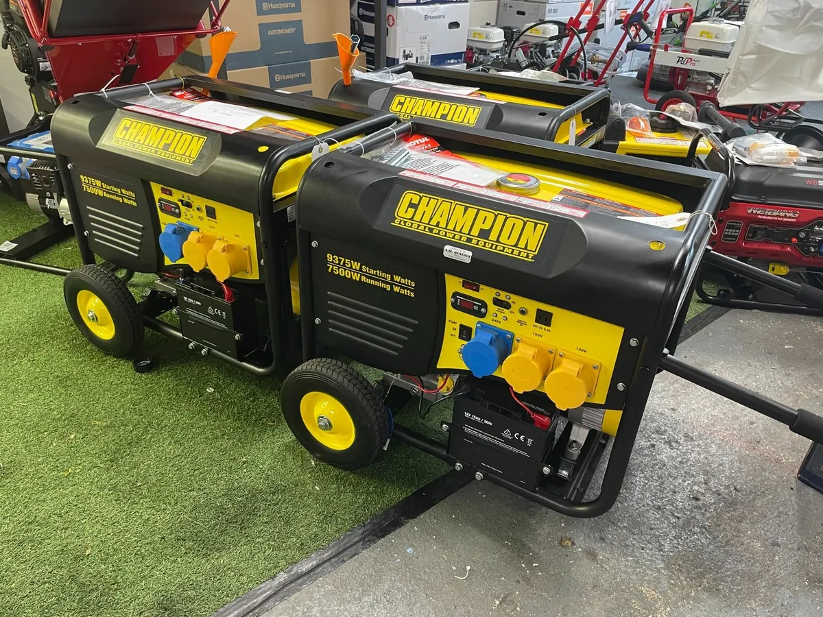 Champion CPG9000 Generator for sale - Image 1