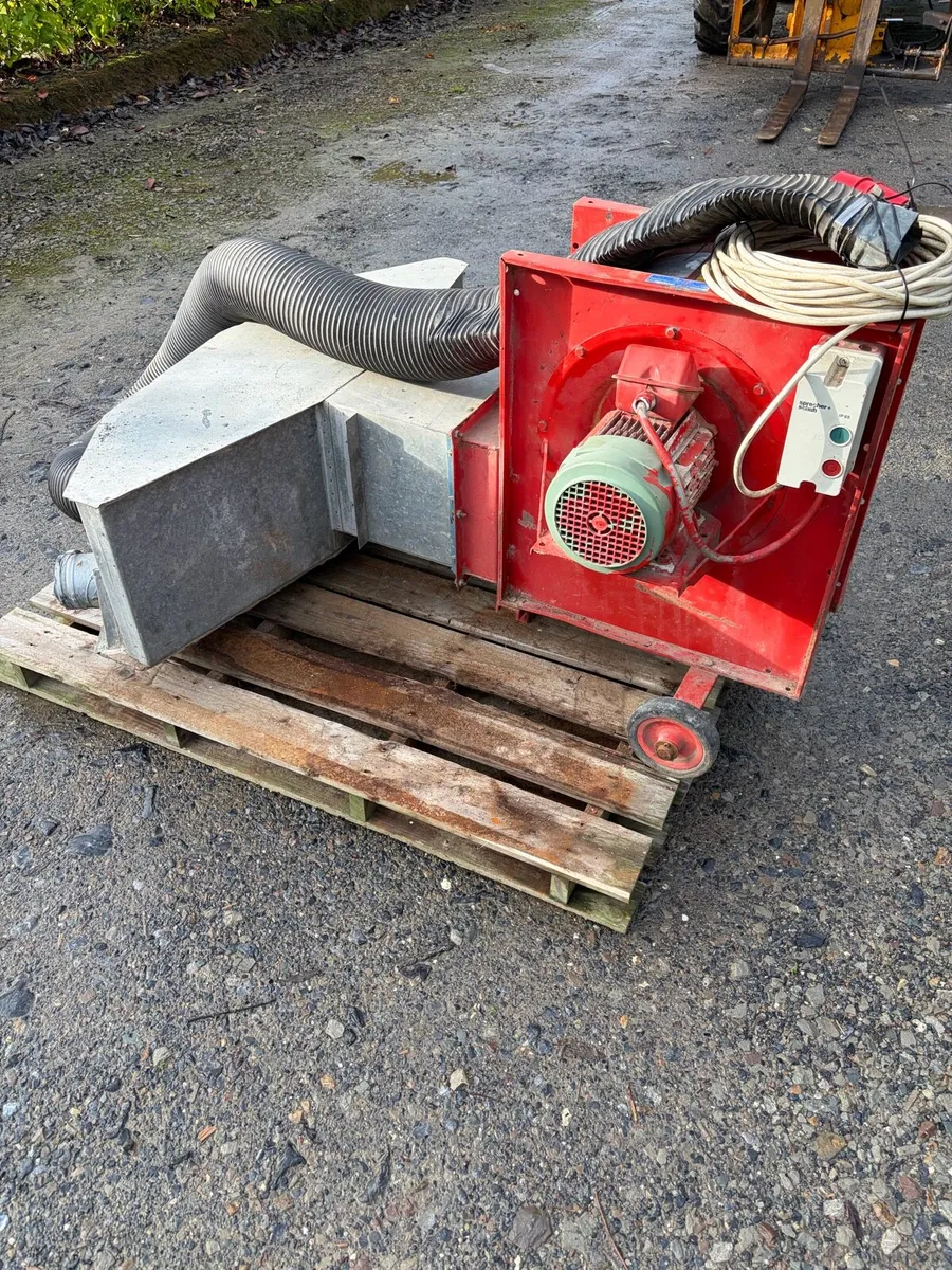 Rekord grain drying fan - Image 1