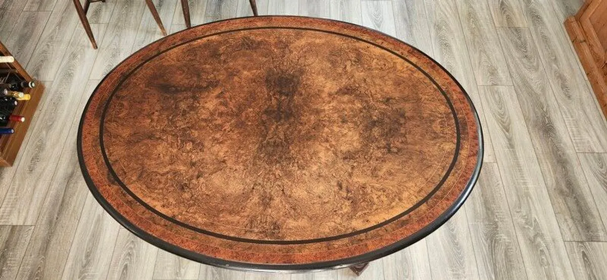 Beautiful Victorian folding table - Image 2