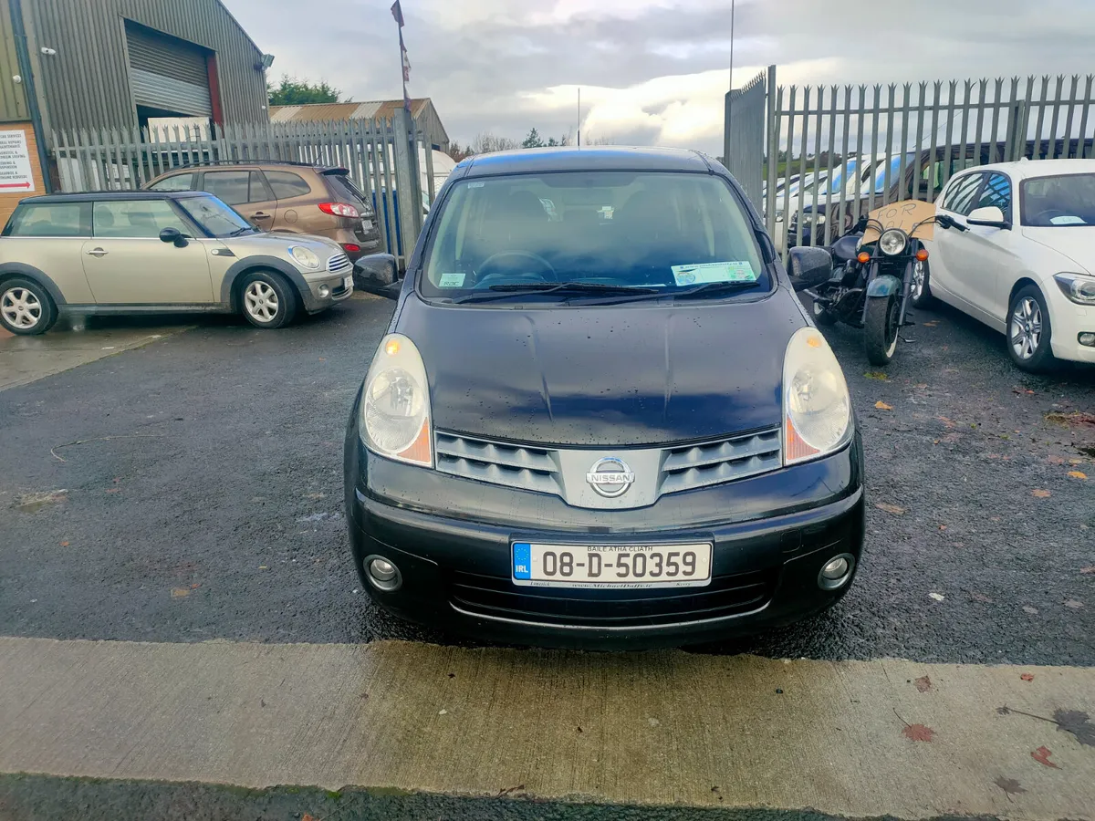 Nissan Note 2008 automatic NCT and tax - Image 2