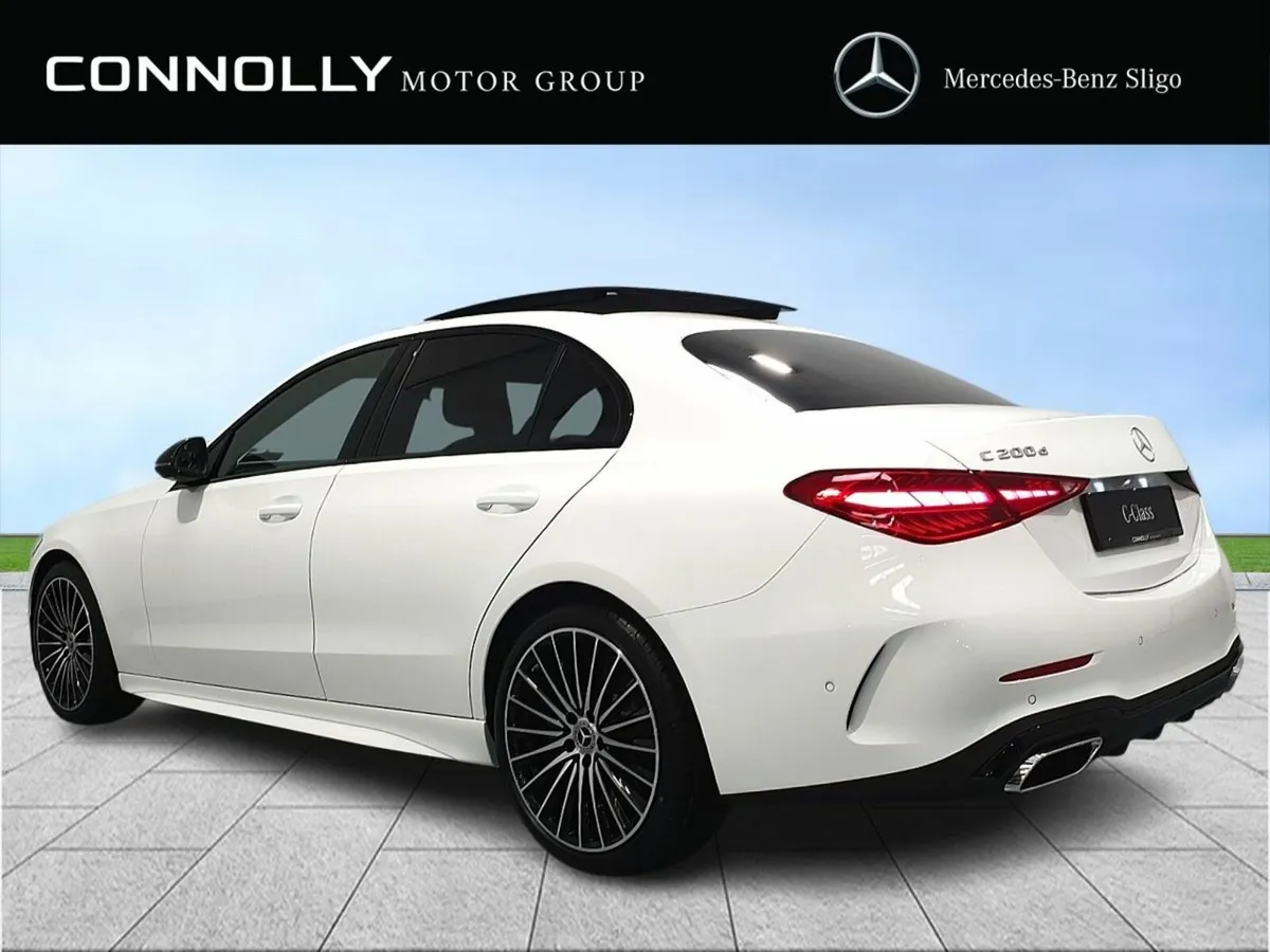 Mercedes-Benz C-Class C 200 d AMG - Pan roof - Image 4