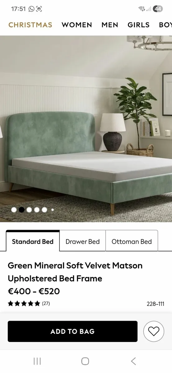 Bed frame- size double - Image 4