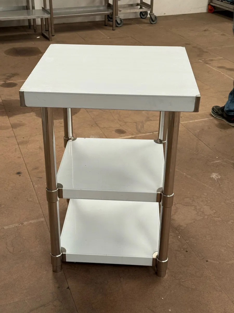 2ft x 2ft Stainless steel table - Image 2