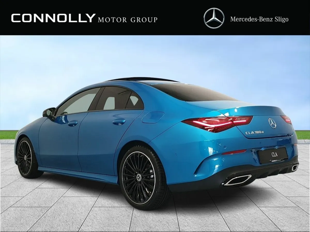Mercedes-Benz CLA 180D AMG - Pan Roof - Hyper Blue - Image 4