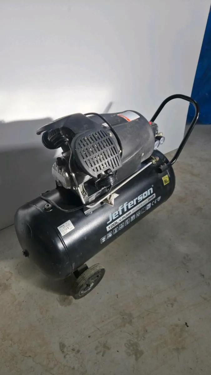Jefferson 100l Air Conpressor - Image 2
