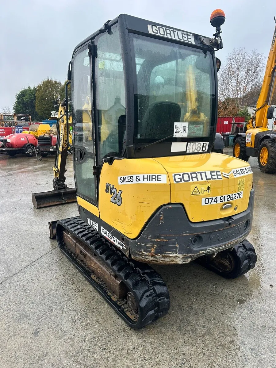 Yanmar Sv26 Mini Digger - Image 3