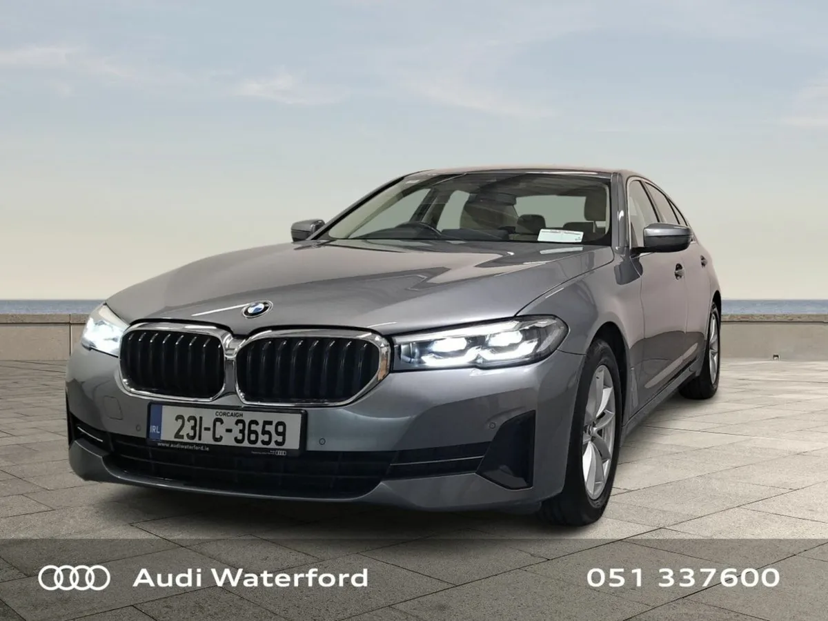 BMW 5-Series "520D" "Electric, Heated Leather Seat - Image 4