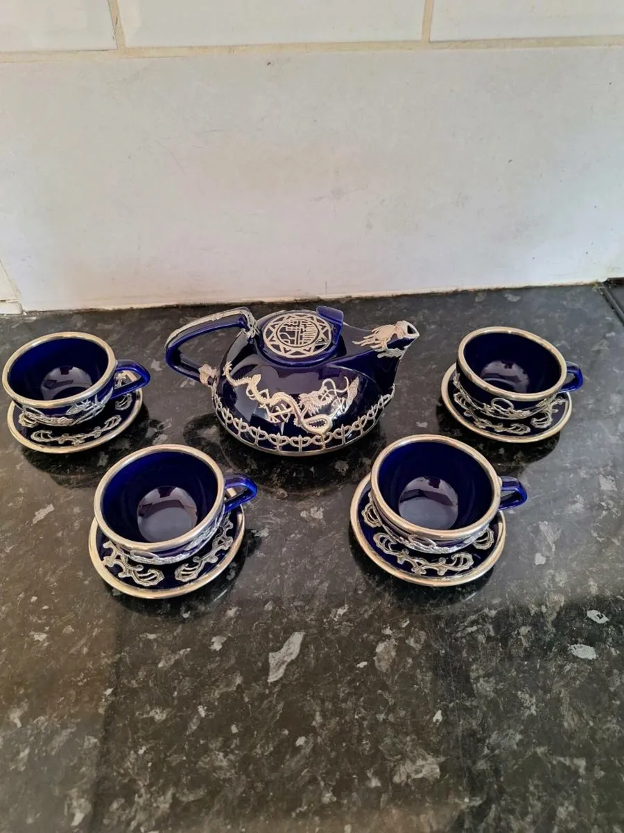 Vintage Chinese tea set - Image 2