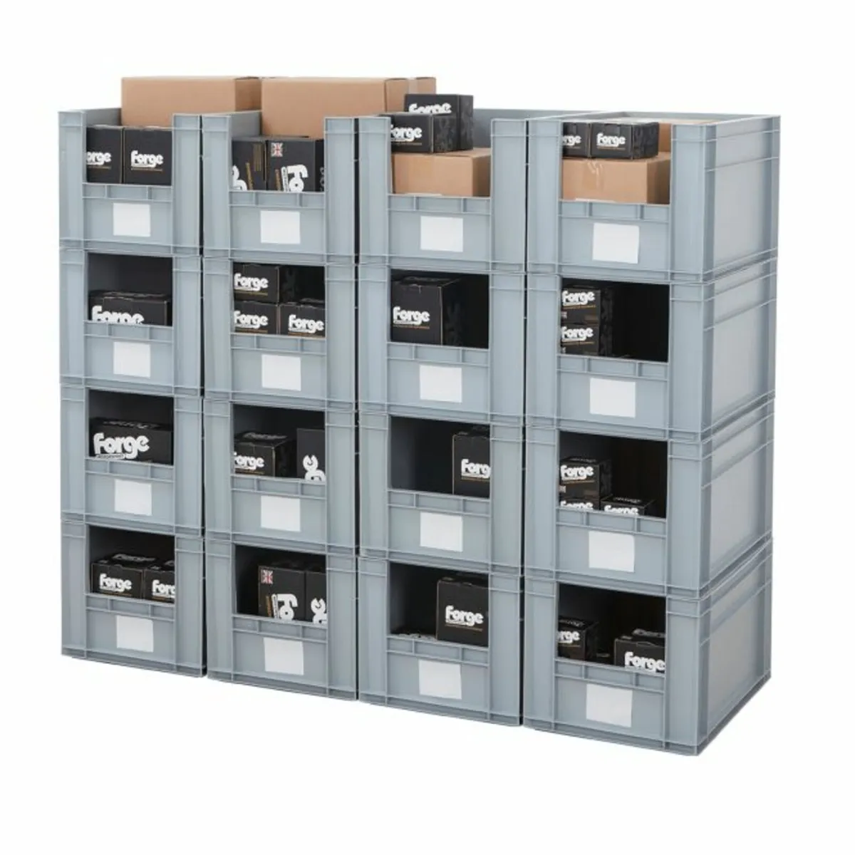 Euro Open Front Storage Boxes Bins Crates - Image 1