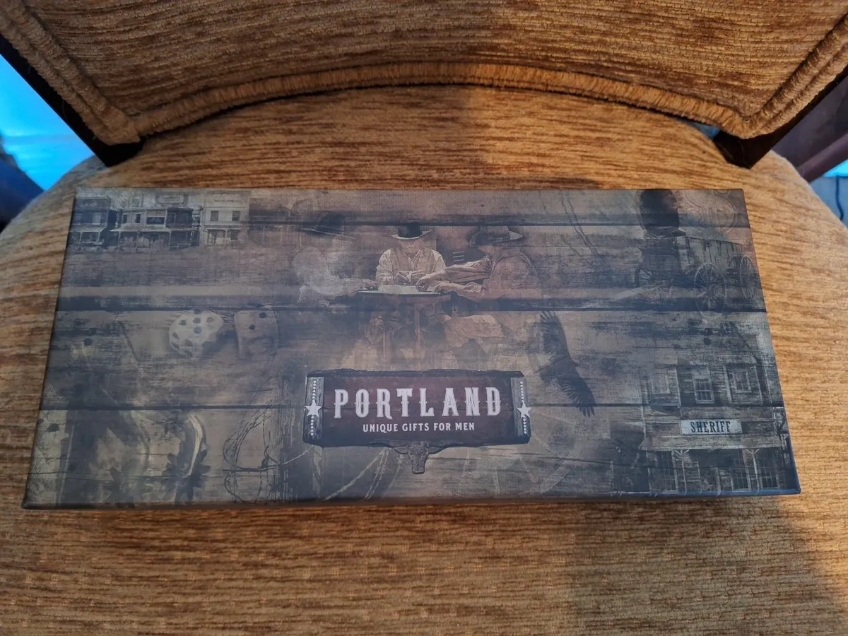 NEW Leather and tweed gloves L/XL - Image 2