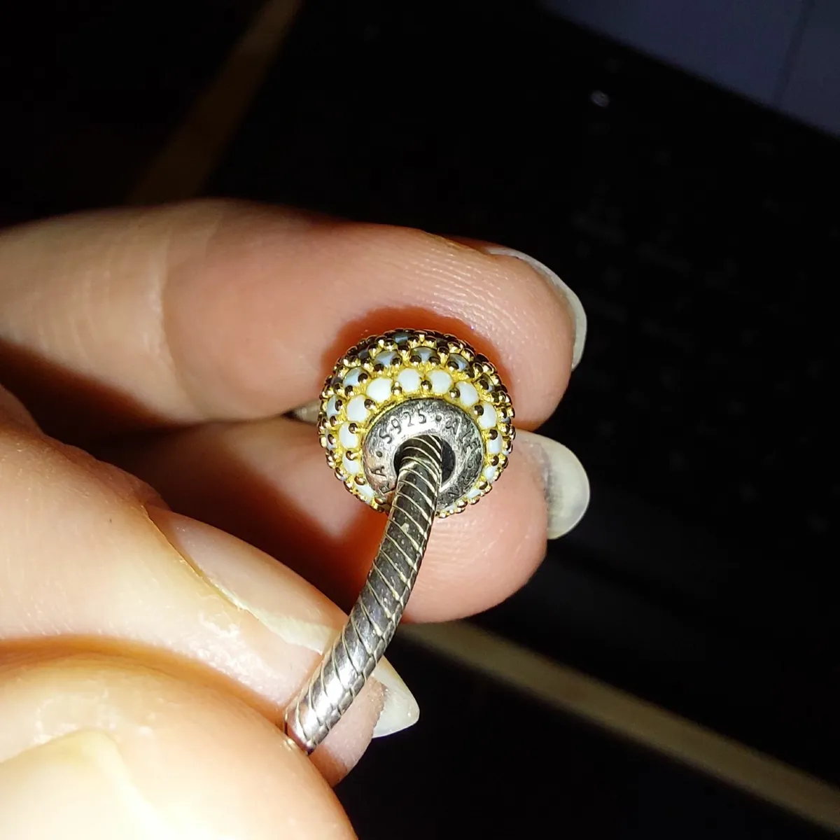 Pandora Essence bracelet with charm - Image 3