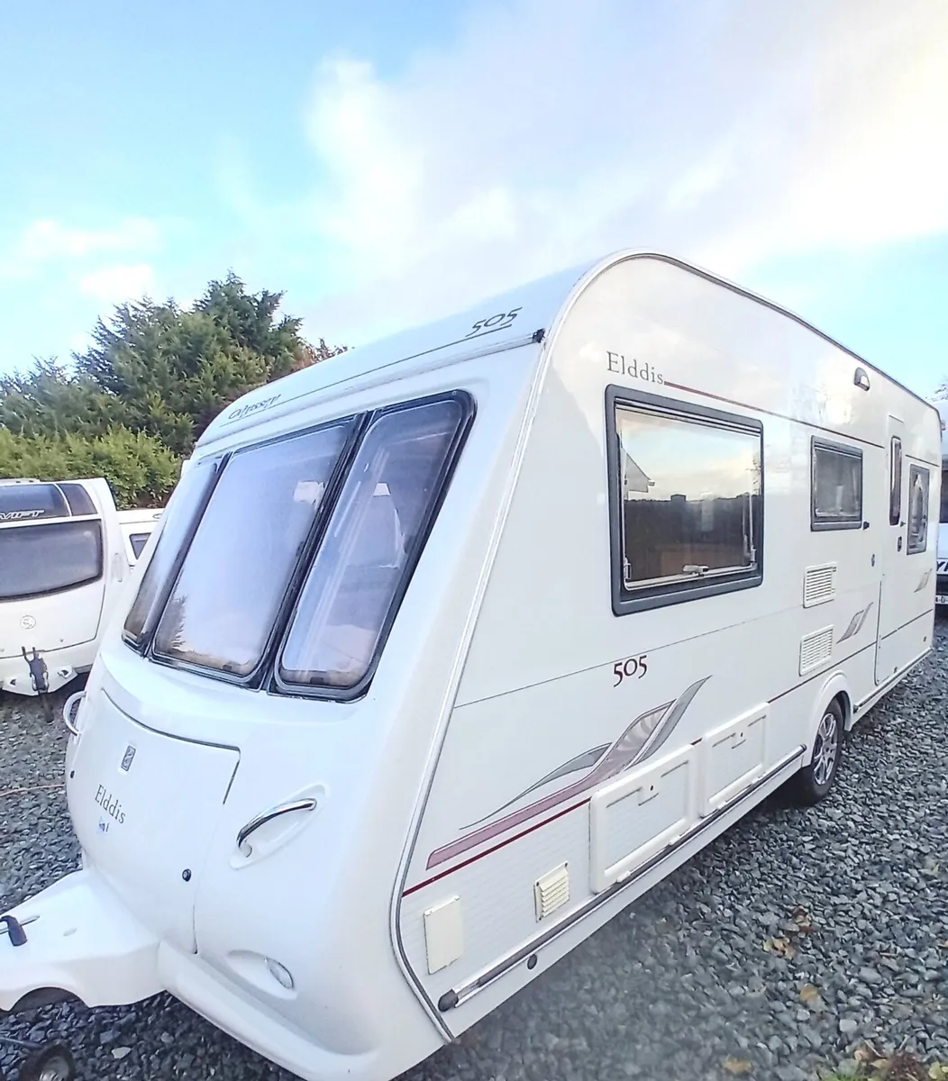 Elddis odyssey 5 berth caravan - Image 1