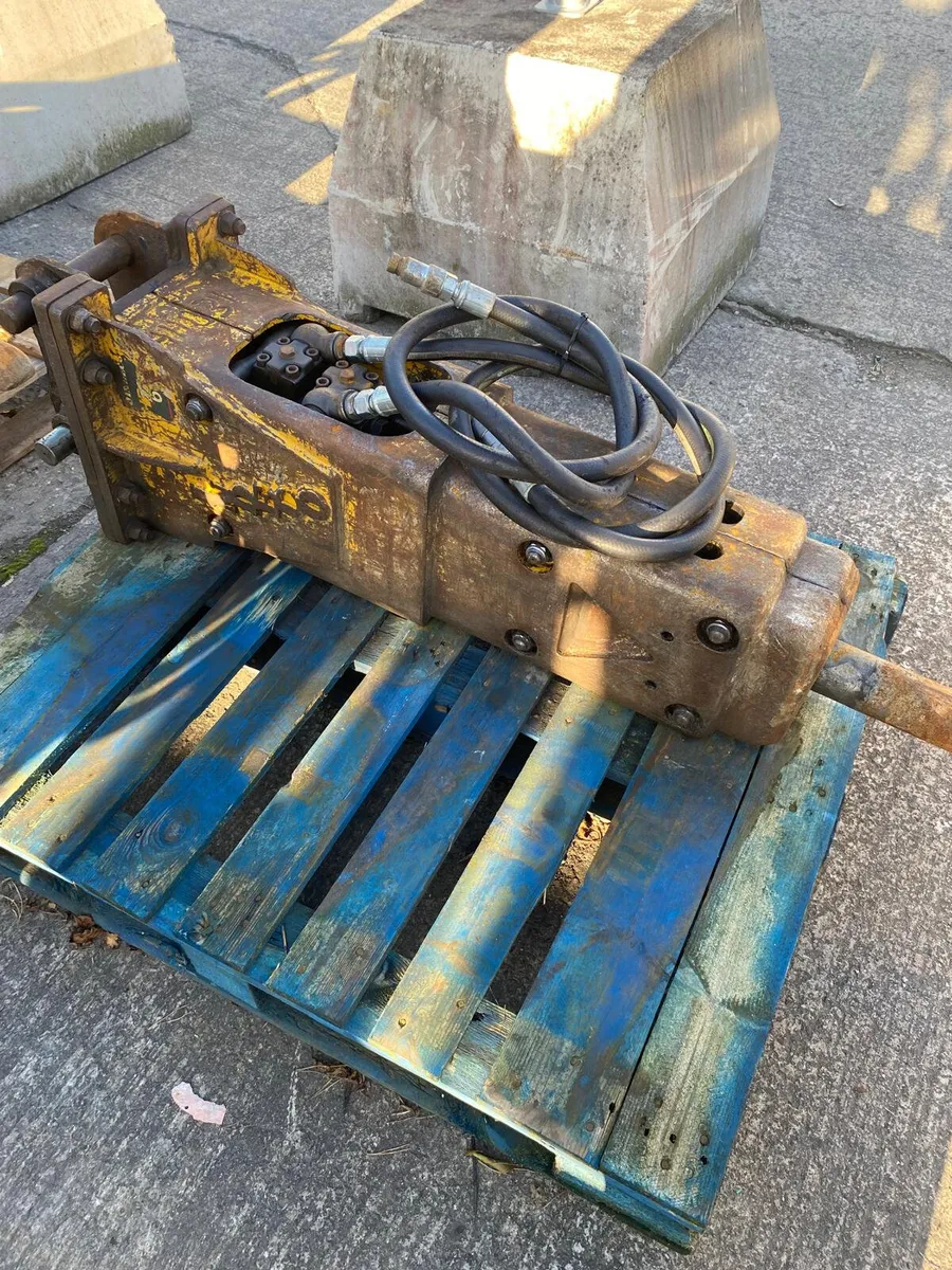 INDECO HP600 5T ROCK BREAKER FOR SALE - Image 1
