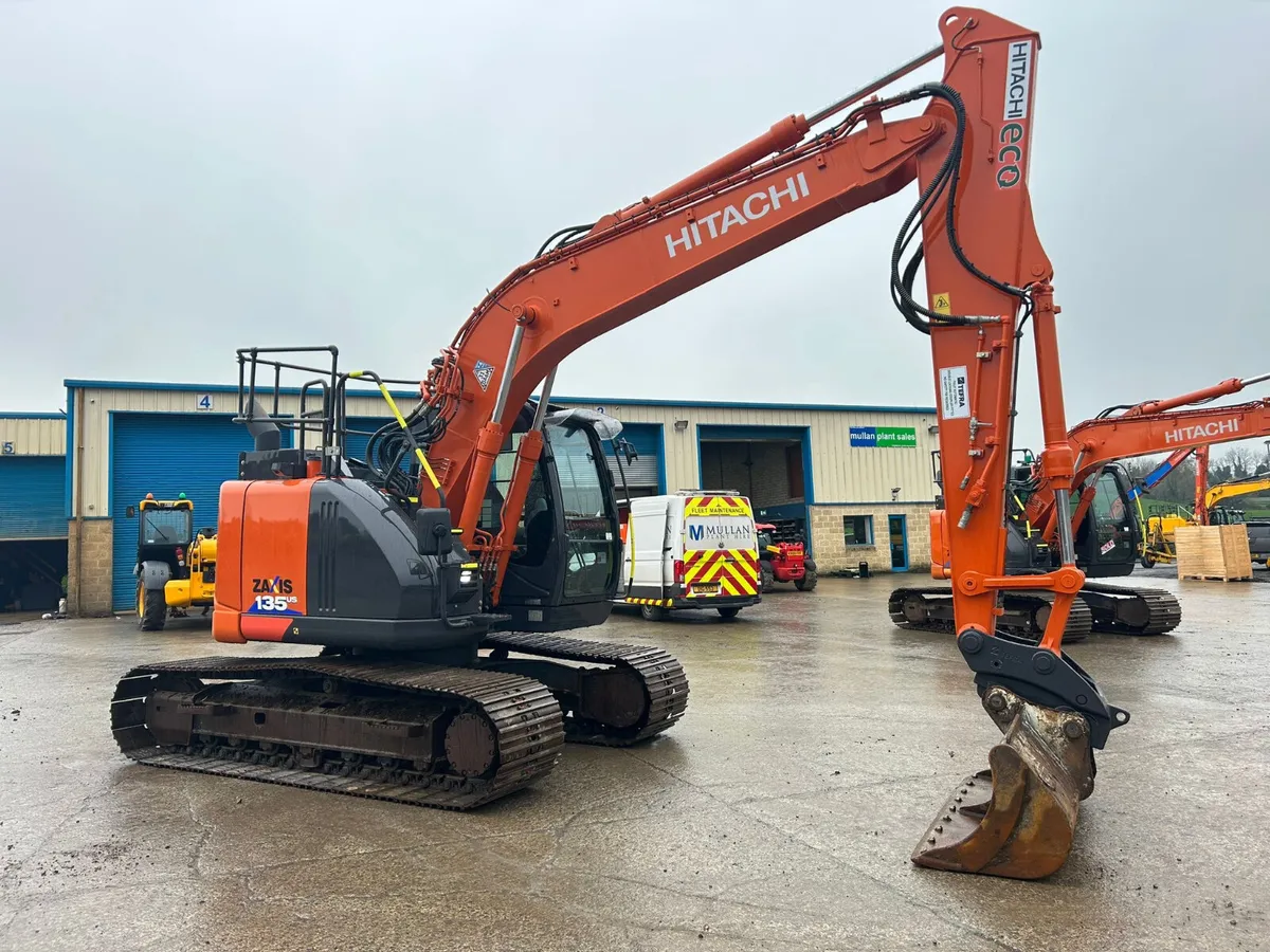 2021 Hitachi ZX135US-6 3500Hrs - MULLANS - Image 1