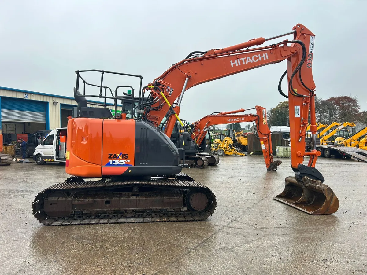 2021 Hitachi ZX135US-6 3500Hrs - MULLANS - Image 2