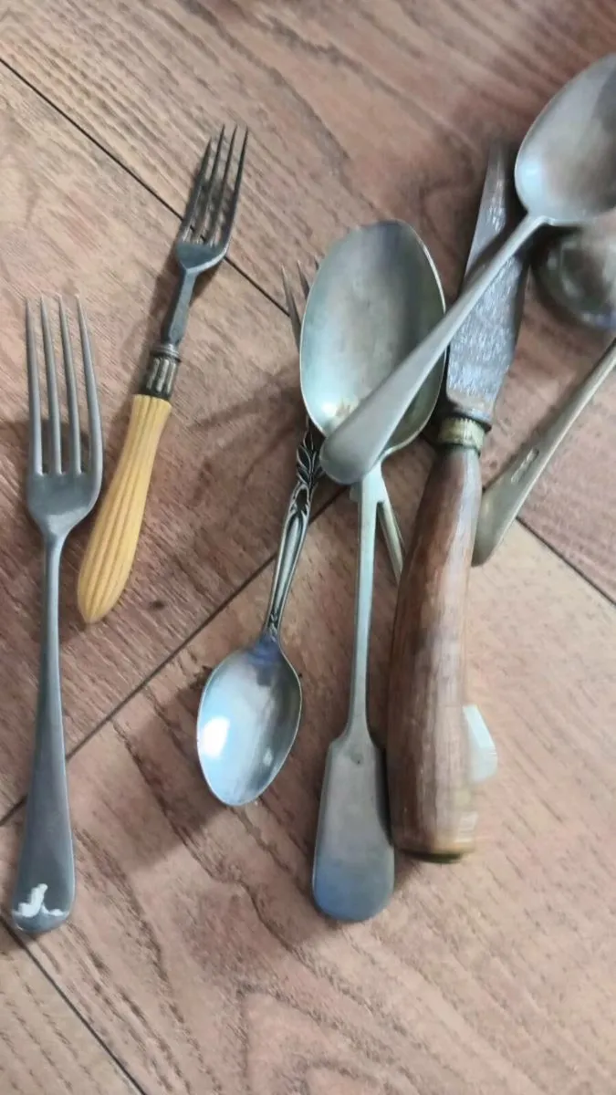 Vintage silver cutlery - Image 2