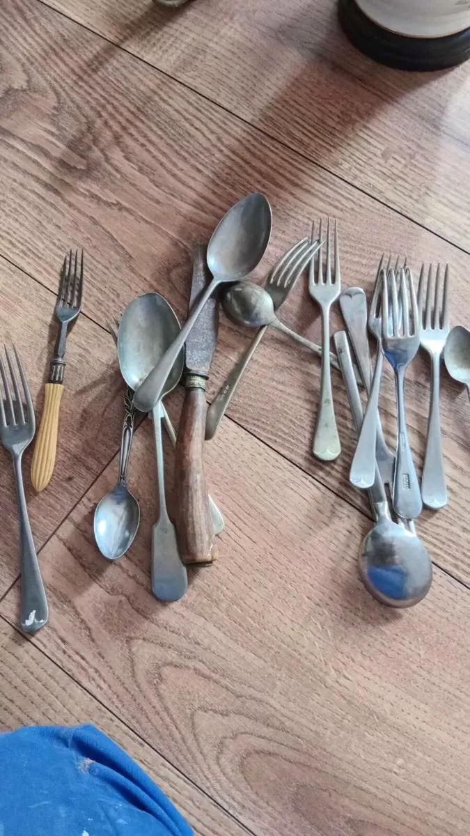 Vintage silver cutlery - Image 1