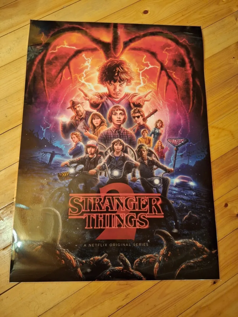 2 x Stranger Things posters - Image 1