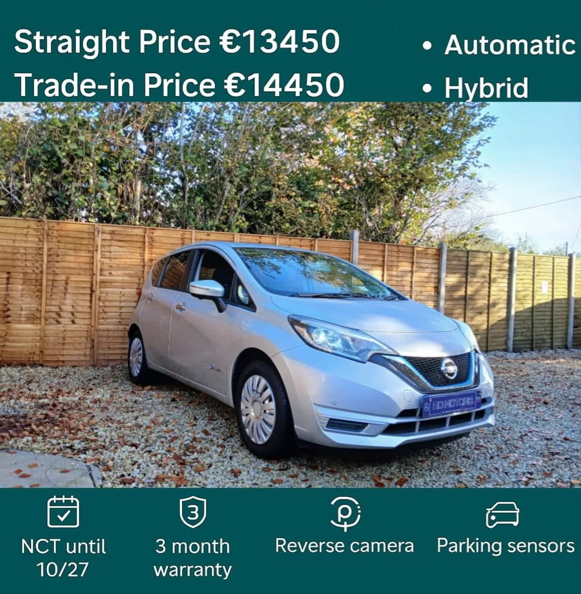 🆕️2020 Nissan Note 1.2 Auto Hybrid🆕️ - Image 1