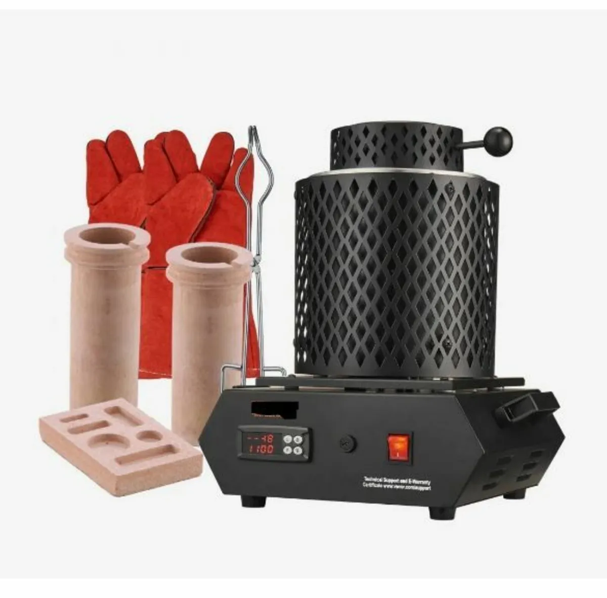 Gold Melting Furnace, 1350W, 1150°C Max - Image 1