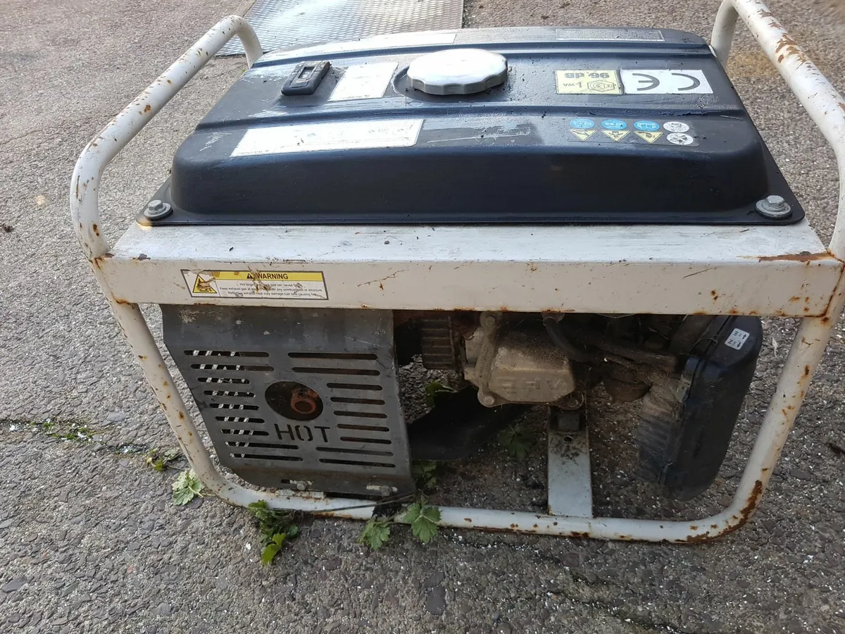 PETROL GENERATOR 7HP - FOR SALE - Image 2