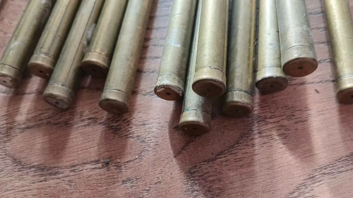 Vintage brass stair rods - Image 2