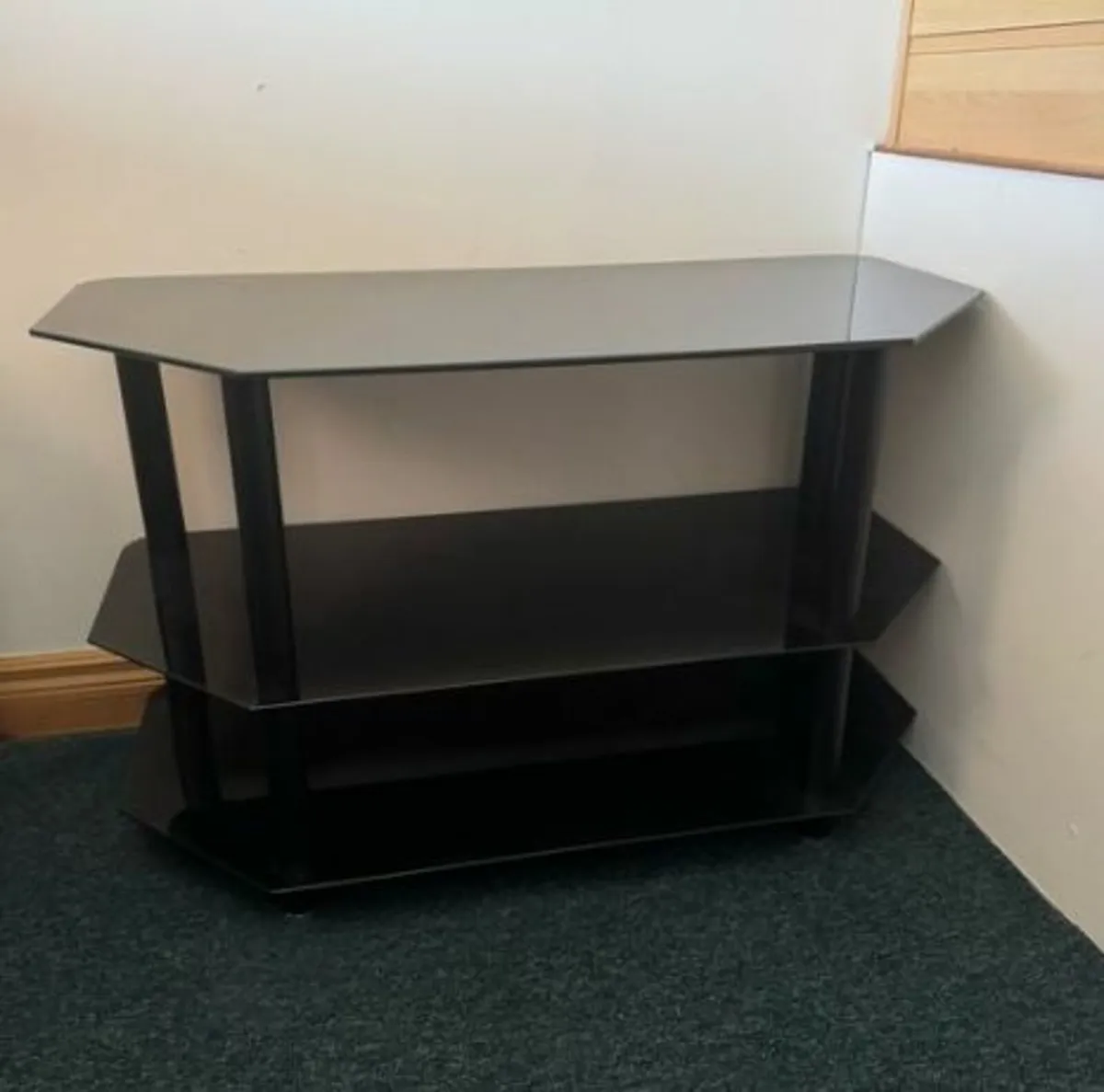 Glass TV Stand - Image 1