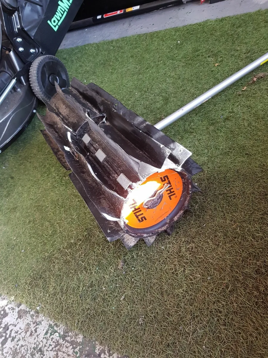 STIHL RUBBER SWEEPER ATTACHMENT - FOR SALE - Image 2