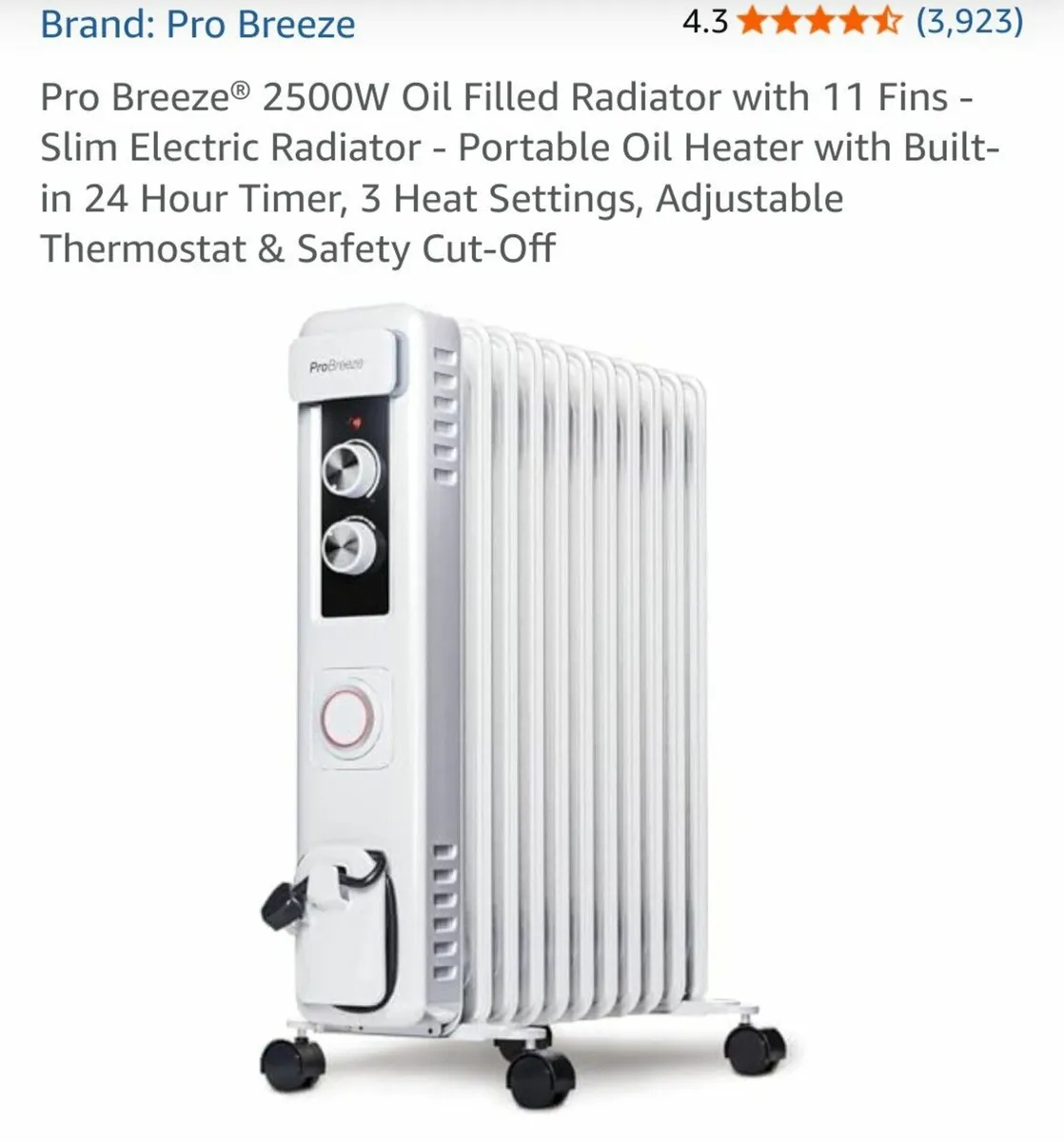 Electric Heater - Image 3