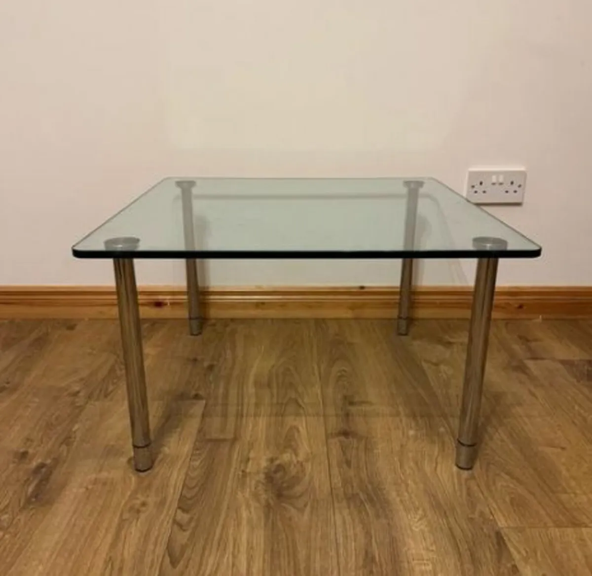Square Glass Coffee Table - Image 2