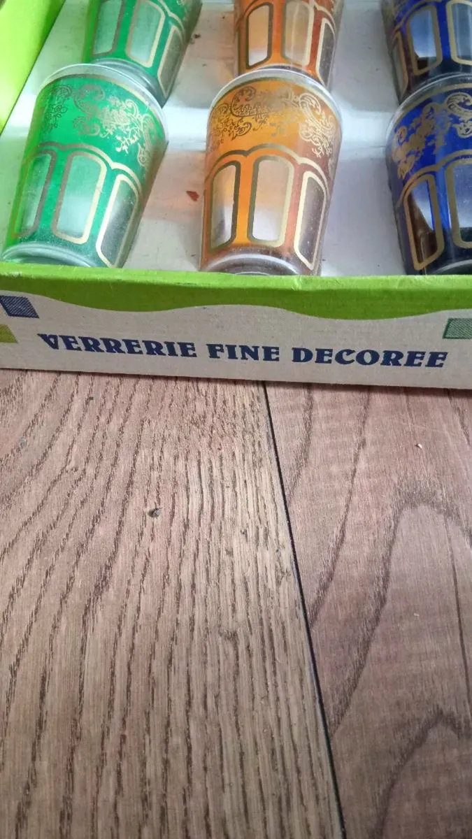 Vintage tea glasses - Image 2