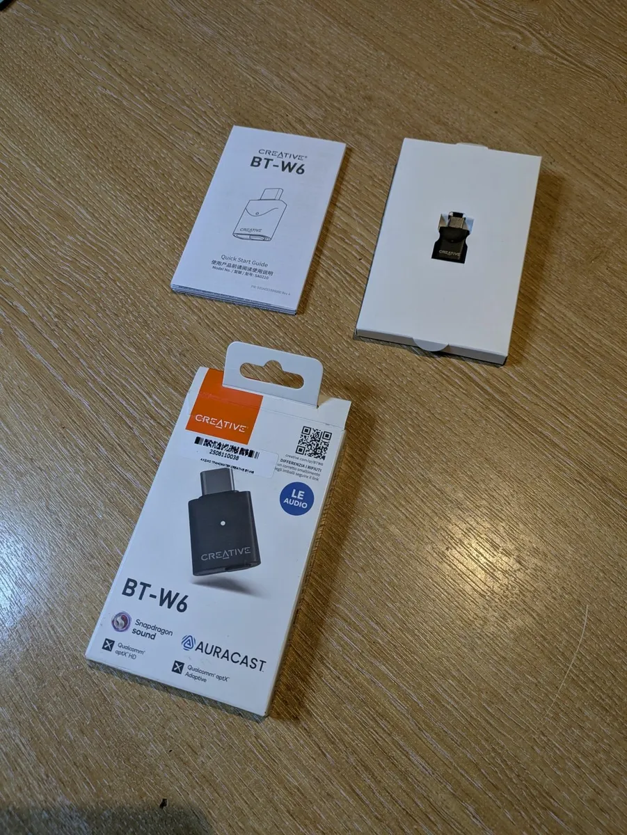 Creative BT-W6 Bluetooth 5.4 adapter incl LE Audio - Image 2