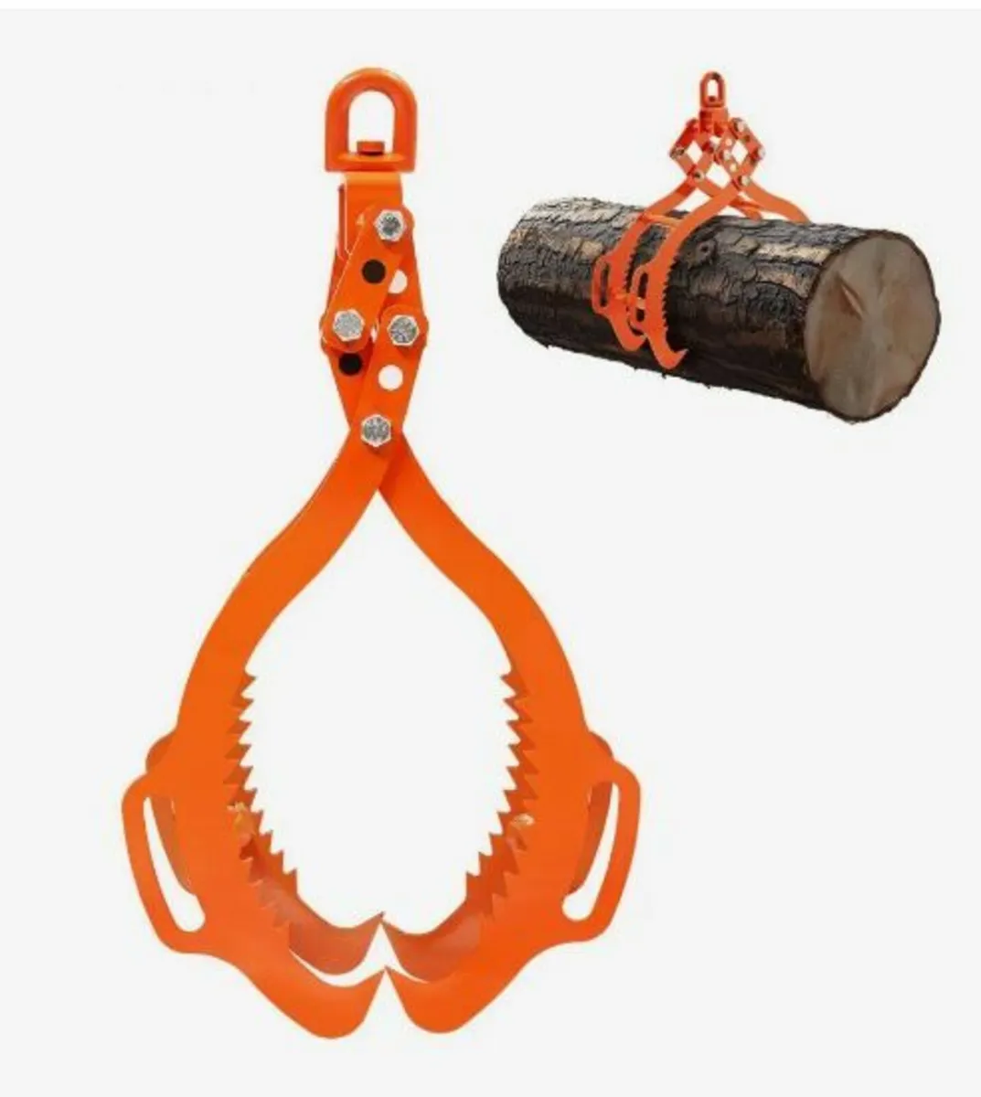 28in Log Lifting Tongs, 4-Claw Log Tongs - Image 4